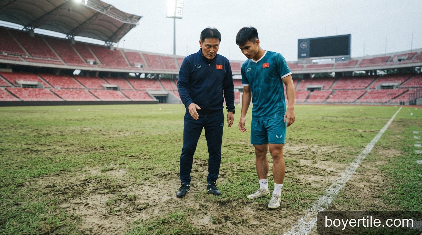 Bán kết ASEAN Cup 2026: Tuyển Việt Nam làm khách tại Malaysia, HLV Kim Sang-sik thận trọng với mặt sân