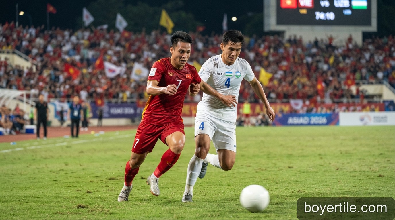U23 Việt Nam vs U23 Uzbekistan: Quyết đấu ngôi đầu bảng C ASIAD 2026