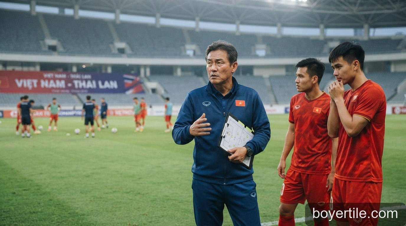FIFA ASEAN Cup 2026: Tuyển Việt Nam mất Xuân Son, HLV Kim Sang-sik xoay tua đội hình đấu Thái Lan