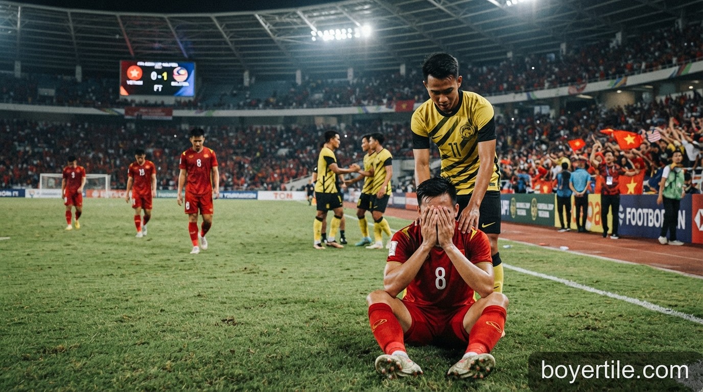 Tuyển Việt Nam thua Malaysia 0-1: Hồi chuông báo động sau FIFA ASEAN Cup 2026